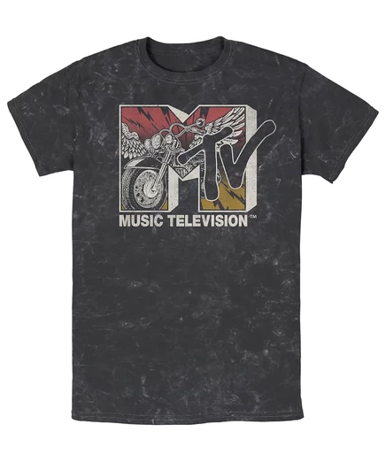 Мужская футболка Fifth Sun MTV Music Ride с коротким рукавом  black
