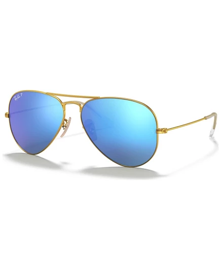 Унисекс очки Ray-Ban RB3025 поляризованные, золотистые