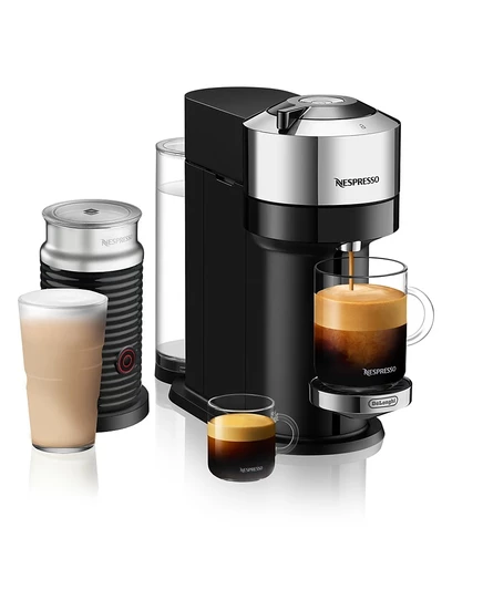 Кофемашина Nespresso Vertuo Next Deluxe by De'Longhi, хром