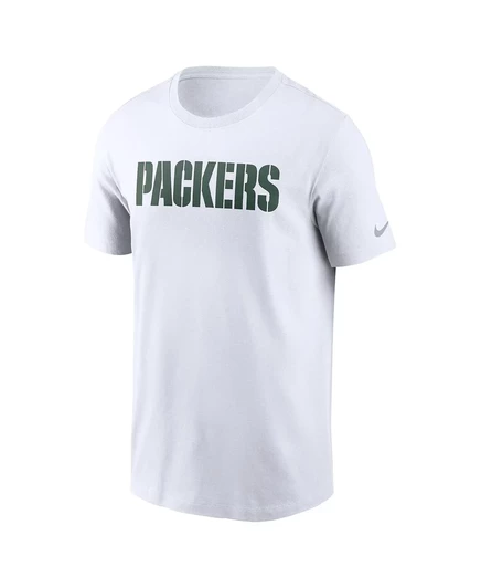 Мужская белая футболка Nike Green Bay Packers Prime Time с надписью Essential white