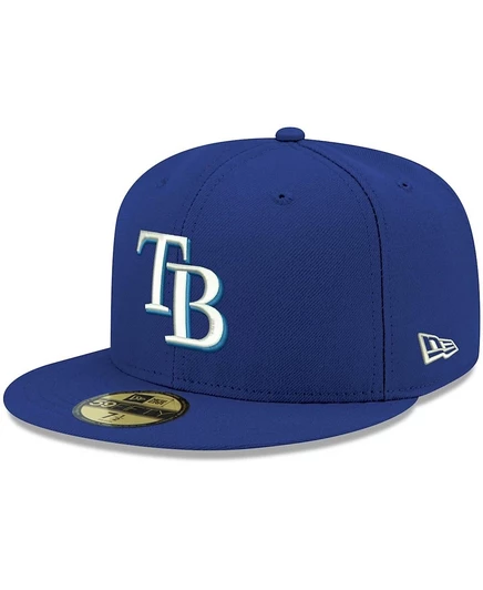 Мужская кепка New Era 59FIFTY Tampa Bay Rays, синяя