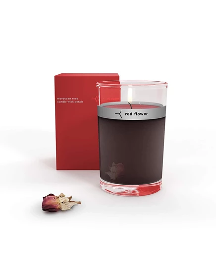 Свеча Red Flower Moroccan Rose, 170 г, красная