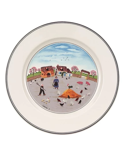 Салатная тарелка Villeroy & Boch Design Naif Country Yard 21 см