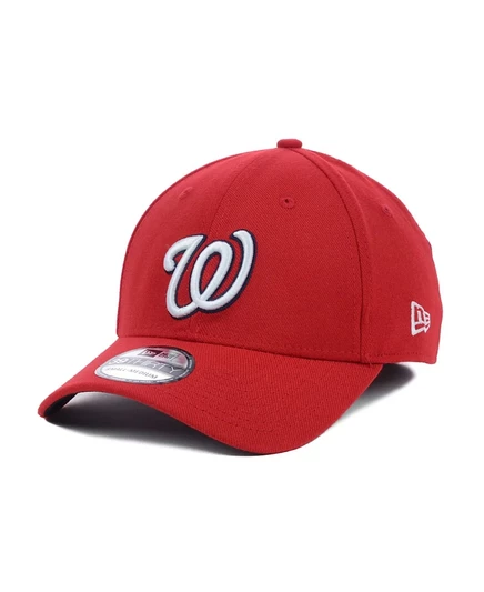Женская кепка New Era Washington Nationals 39THIRTY, красная