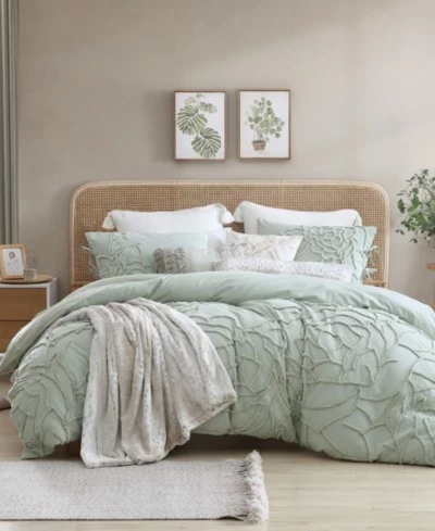 Комплект одеяла Peri Home Chenille Rose, зеленый