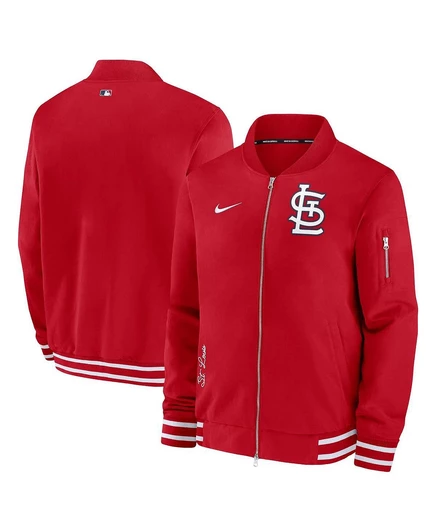 Мужская бомбер-куртка Nike St. Louis Cardinals, красная