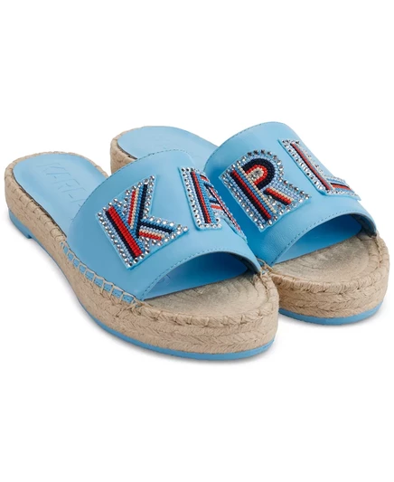  Женские босоножки Caine Espadrille Slide baltic blue