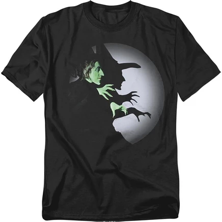 Мужская футболка The Wicked Witch Spotlight от Wizard Of Oz, черная