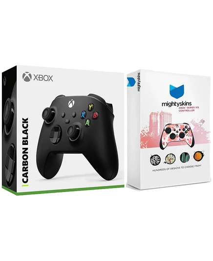 Геймпад Microsoft Xbox Wireless Controller для Series X/S и Windows, с кодом MightySkins, черный