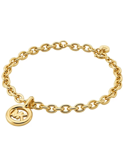 Браслет Michael Kors с логотипом, золотистый