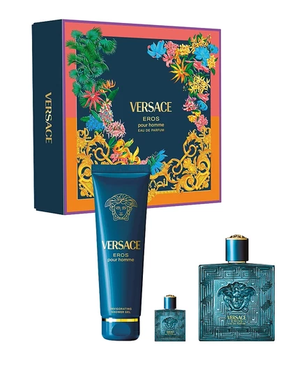 Набор Versace Eros парфюмерная вода 100 мл и гель