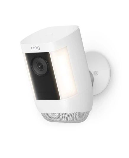 Камера Ring Spotlight Cam Pro аккумуляторная, белая