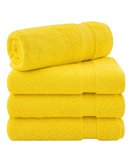 Набор полотенец American Soft Linen Bekos, 4 шт., желтый