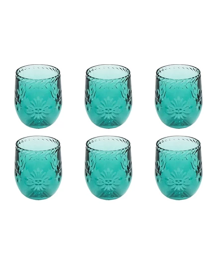Набор бокалов Abode Homewares Talavera, 6 шт., синие