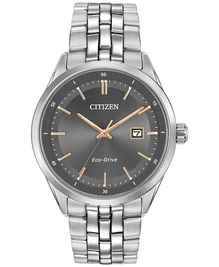 Мужские часы Citizen Eco-Drive BM7251-53H, 41 мм, серебристые