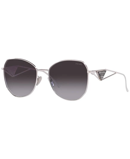 Женские солнцезащитные очки Prada PR 57YS, серебристые