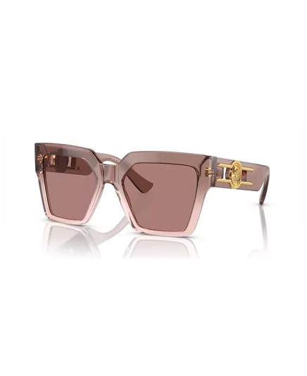 Женские солнцезащитные очки Versace VE4458 brown transparent