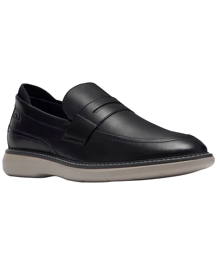 Мужские лоферы Clarks Penny без шнуровки, черные