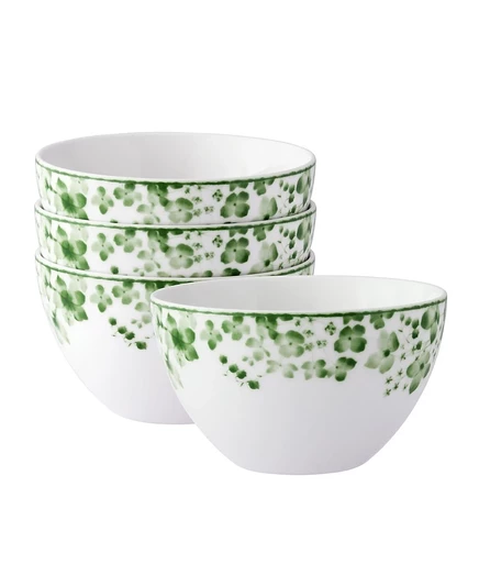 Набор из 4 пиал Noritake Bloomington Road, зеленый