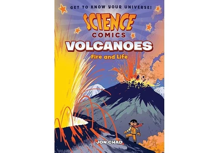 Книга Volcanoes: Fire and Life — Jon Chad, 128 стр.