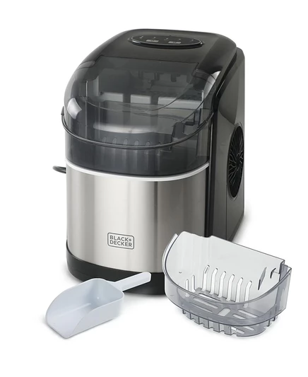Льдогенератор Black+Decker 12 кг, черный