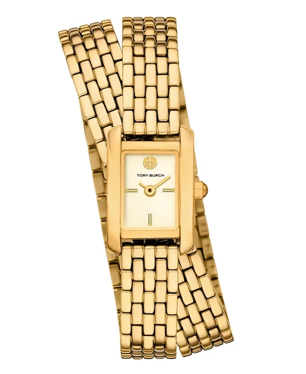 Женские часы Tory Burch The Eleanor Mini, золотистые, 18 мм