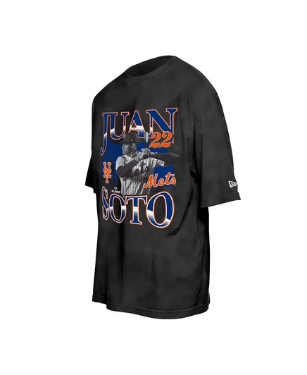 Мужская футболка New Era Juan Soto New York Mets, черная