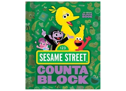Улица Сезам. Countablock — картонная книга до 25