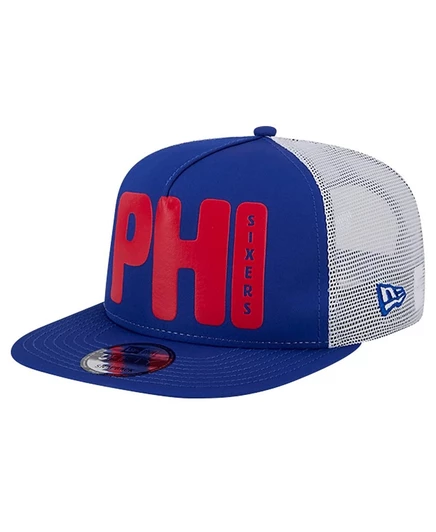 Мужская бейсболка New Era Philadelphia 76ers 9FIFTY, синяя