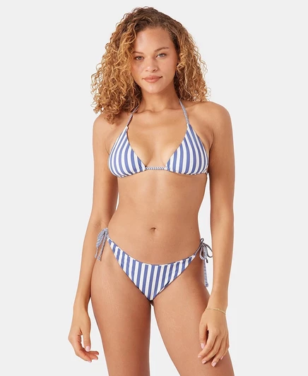 Женский бикини-топ Roxy Stripe Out двусторонний, синий