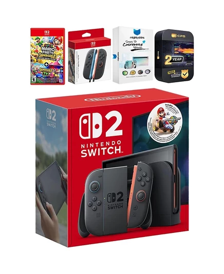 Консоль Nintendo Switch 2 Mario Kart World Bundle, серая