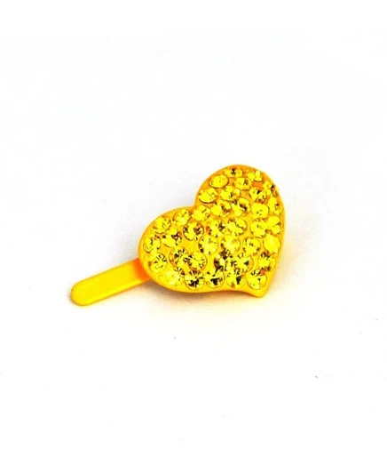 Заколка Soho Style Mini Heart, желтая