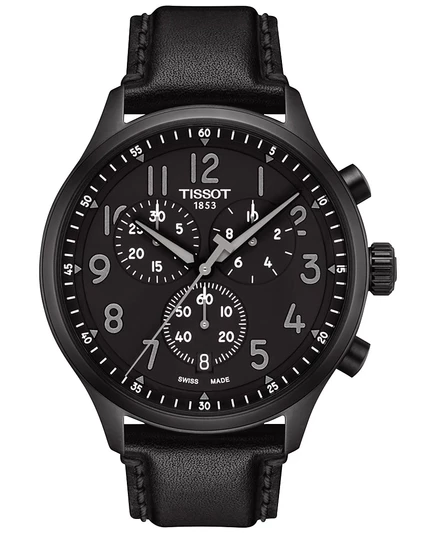 Мужские часы Tissot Chrono XL Vintage 45 мм, черные