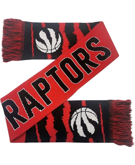 Унисекс шарф FOCO Toronto Raptors обратимый, многоцветный