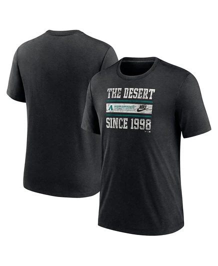 Мужская футболка Nike Cooperstown Diamondbacks, черная