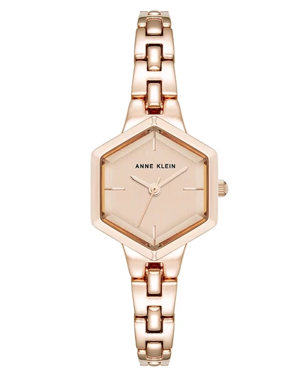 Женские часы Anne Klein Petite Hexagonal 21 мм, многоцветные