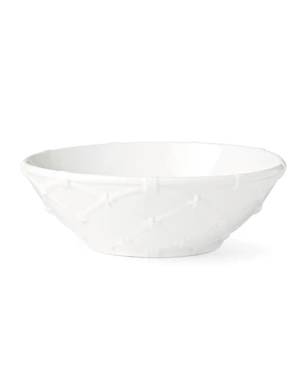 Сервировочная фарфоровая миска Lenox Wicker Creek, белая