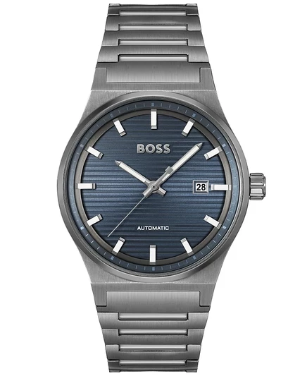 Мужские часы Hugo Boss Candor Automatic 41 мм, серые