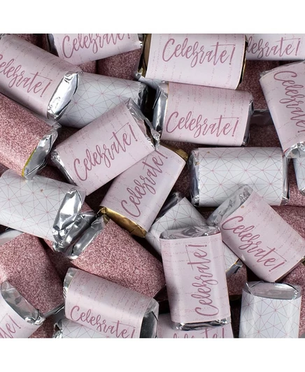 Конфеты Just Candy Hershey's ассорти, розовое золото, 38 шт