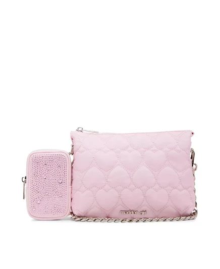  Модульная сумка Ari Heart Quilt через плечо pink quartz