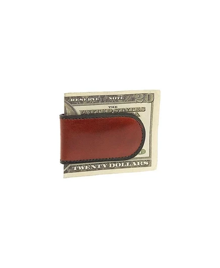 Мужской зажим для денег Bosca Old Leather, коричневый