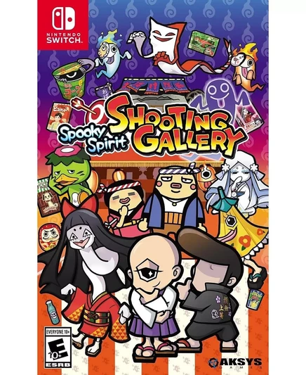Видеоигра Aksys Spooky Spirit Shooting Gallery для Switch