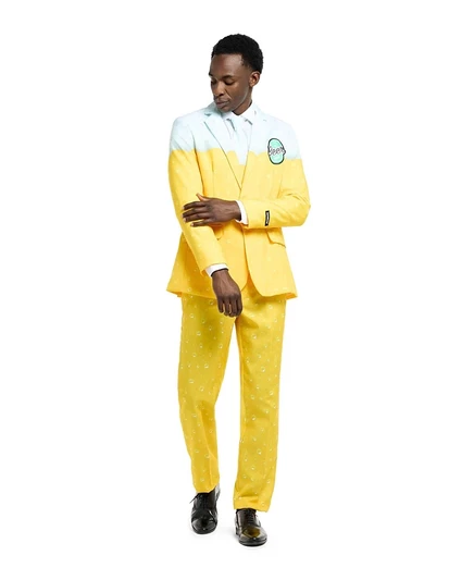Мужской костюм SUITMEISTER Beer Suit с открывалкой, желтый