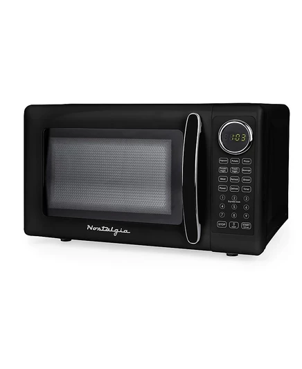 Микроволновая печь Nostalgia 19,8 л, 700 Вт, черная