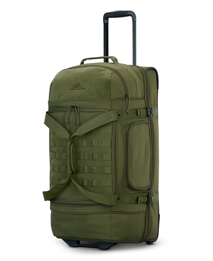 Дорожная сумка High Sierra Pathsetter 28″ на колесах, зеленая
