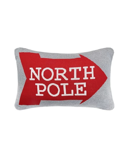Декоративная подушка C & F Home North Pole 14″ x 22″, красная