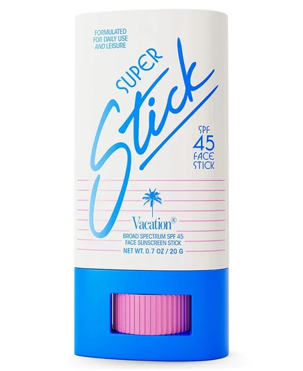 Солнцезащитный крем Vacation Super Stick SPF 45, 0,7 унции, без цвета