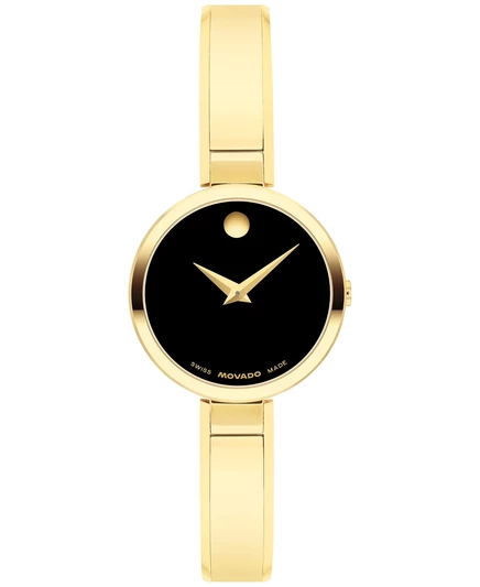 Женские швейцарские кварцевые часы Moda с желтым PVD покрытием, 24 мм gold-tone