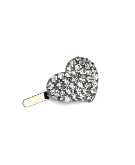 Заколка Soho Style Mini Heart, черная