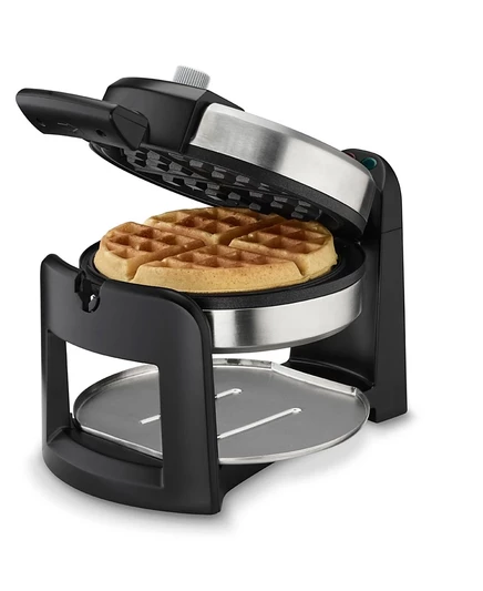 Вафельница Cuisinart WAF-F30 с поворотом, нержавеющая